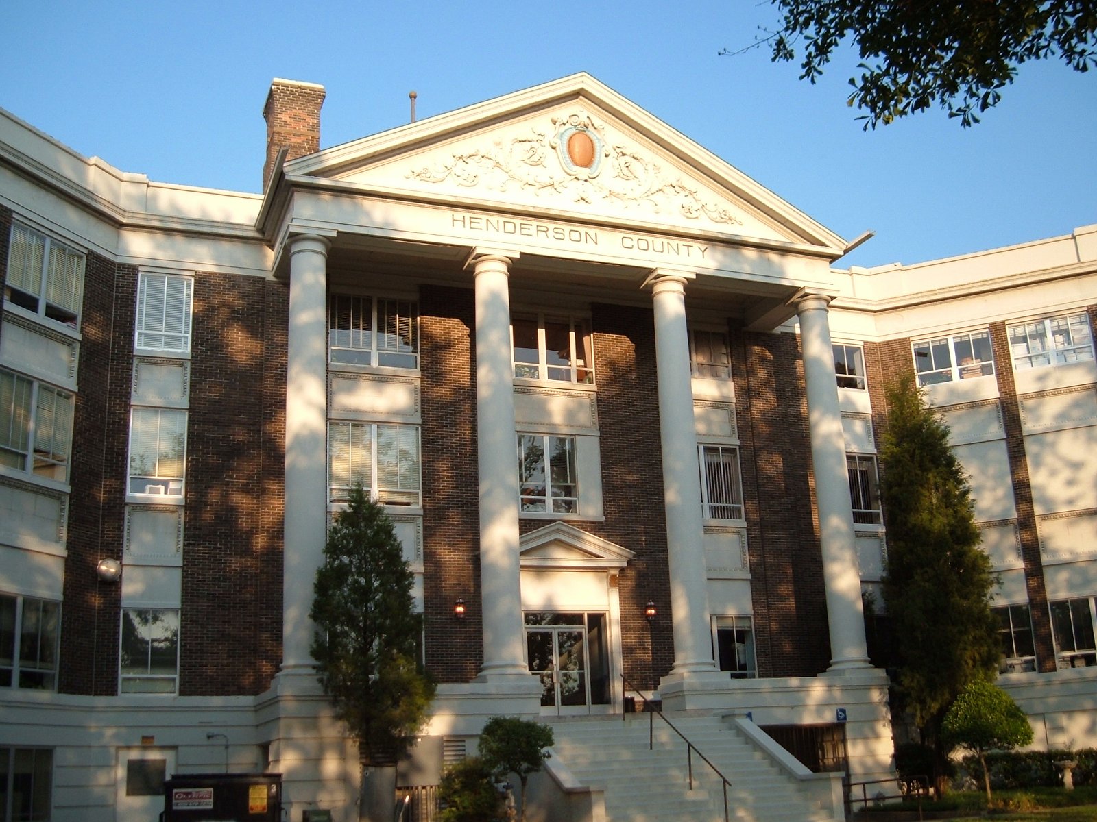 Troy's Photos: Texas Courthouses - 06966 Henderson County Courthouse In 