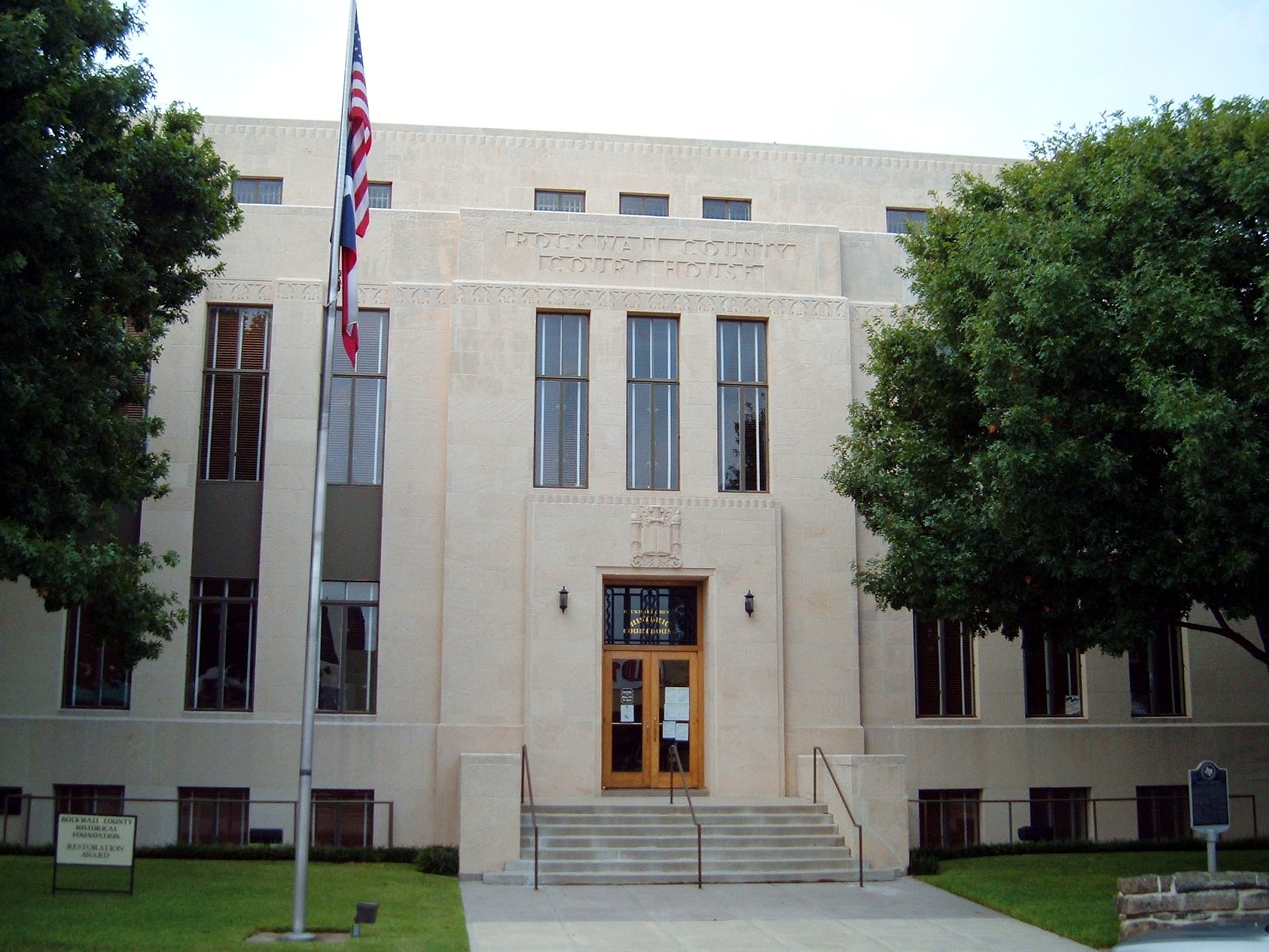 Troy #39 s Photos: Texas Courthouses 09663 Rockwall County Courthouse in