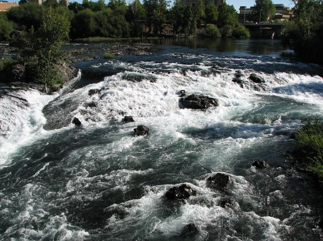 IMG_4885 Part of the upper falls of the Spokane River