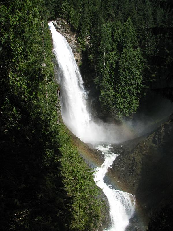 IMG_1932 Middle Wallace Falls, after another 20 minutes of hiking