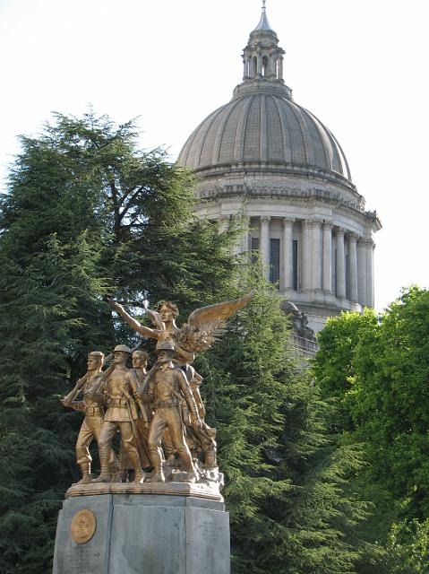 IMG_7579 A statue in front of the Capital Building.