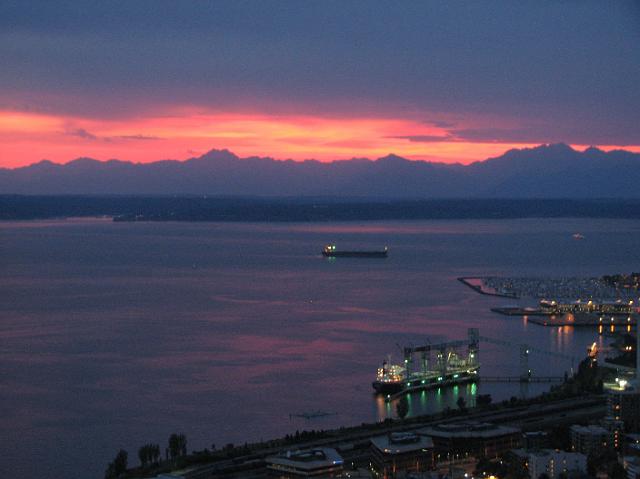 IMG_3498 Sunset from the Space Needle