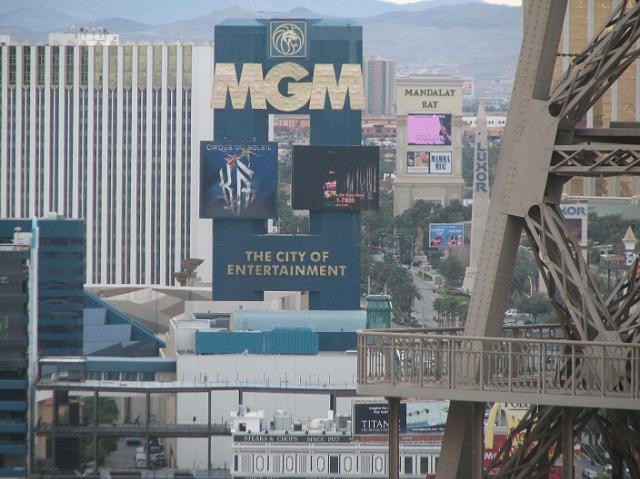 IMG_4213 We could zoom in from our room to see the MGM Grand.