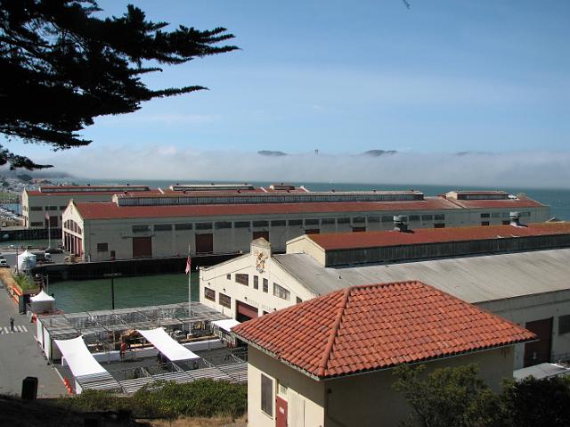 IMG_8209 Neat picture of Fort Mason and the fog