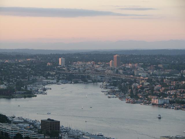 IMG_6570 Lake Union, the I-5 bridge, and the University District