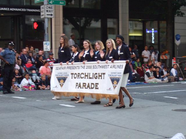 DSCF1807 The Torchlight Parade, a Seattle tradition.