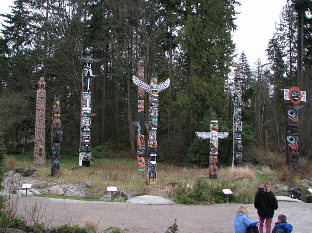 IMG_0459 Totem polls at Stanley Park