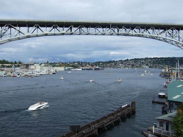 DSCF1602 Looking toward Lake Union and the Aurora bridge