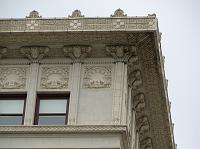 IMG_2452 Decorative top level of a downtown building.